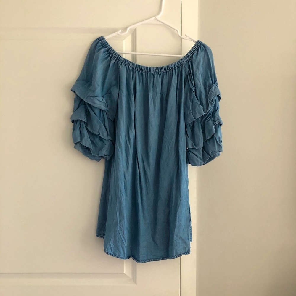 Denim dress